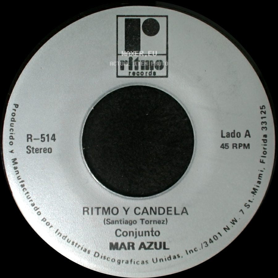 Conjunto Mar Azul - Ritmo Y Candela / Mala Mujer side A