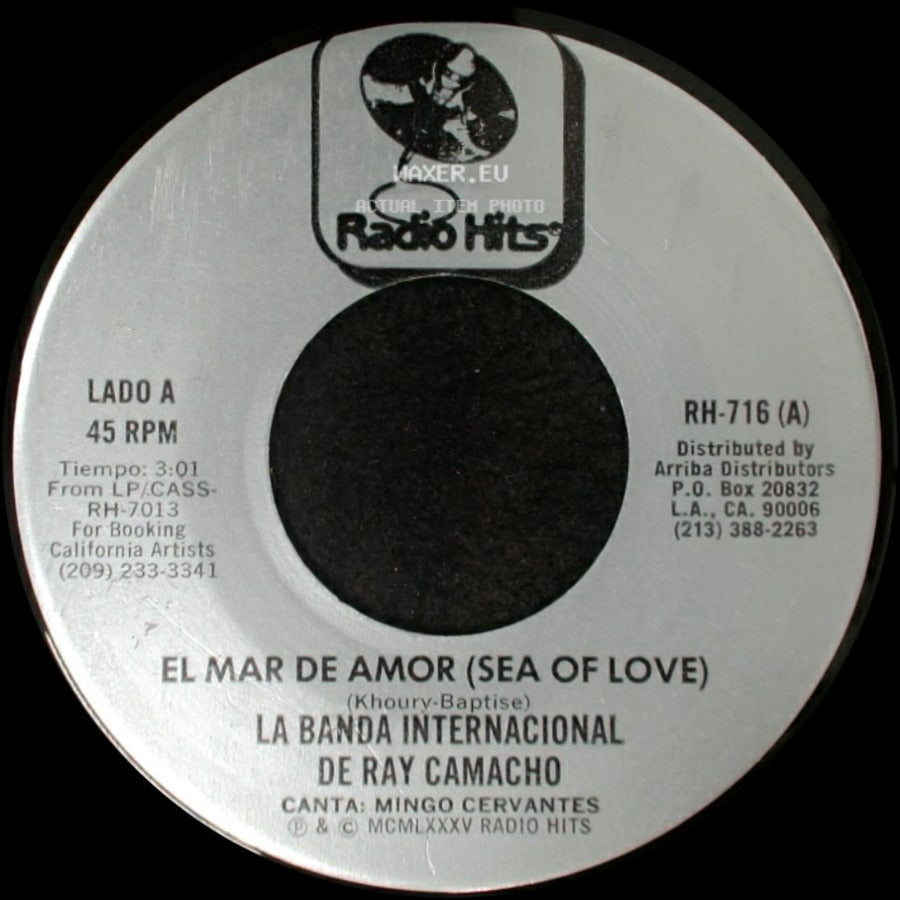 La Banda Internacional De Ray Camacho - El Mar De Amor (Sea Of Love) / La Ultima Cancion side A