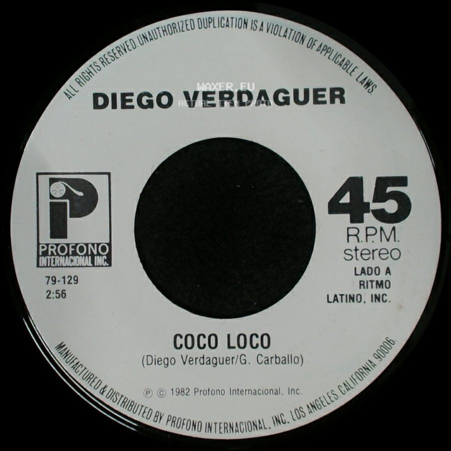 Diego Verdaguer - Coco Loco / Lamento side A