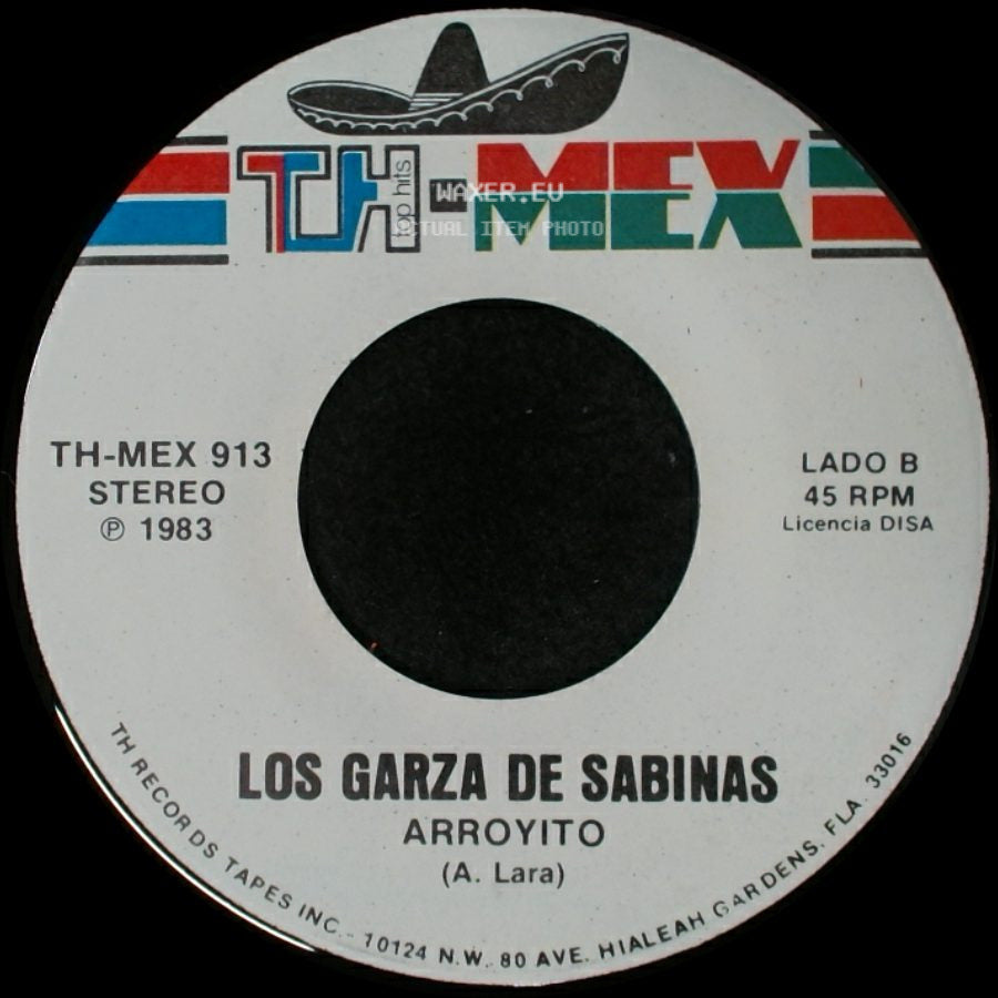 Los Garza De Sabinas - Si Tienes Corazon / Arroyito side B