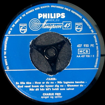 Charlie Friis - Smil / Tarer side B
