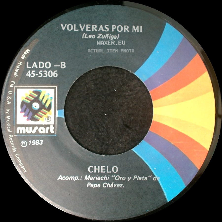 Chelo - La Mortaja / Volveras Por Mi side B