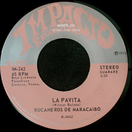 Bucaneros De Maracaibo - La Maestranza / La Pavita side B