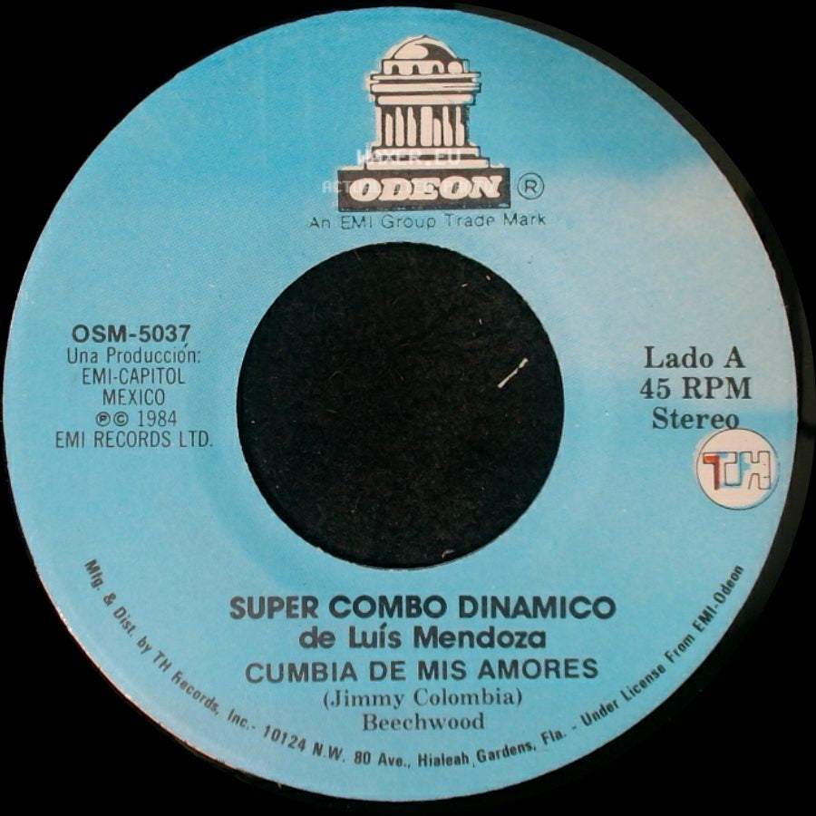 Super Combo Dinamico De Luis Mendoza - Cumbia De Mis Amores / El Burro De Mi Compadre side A