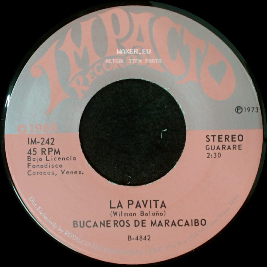 Bucaneros De Maracaibo - La Maestranza / La Pavita side B