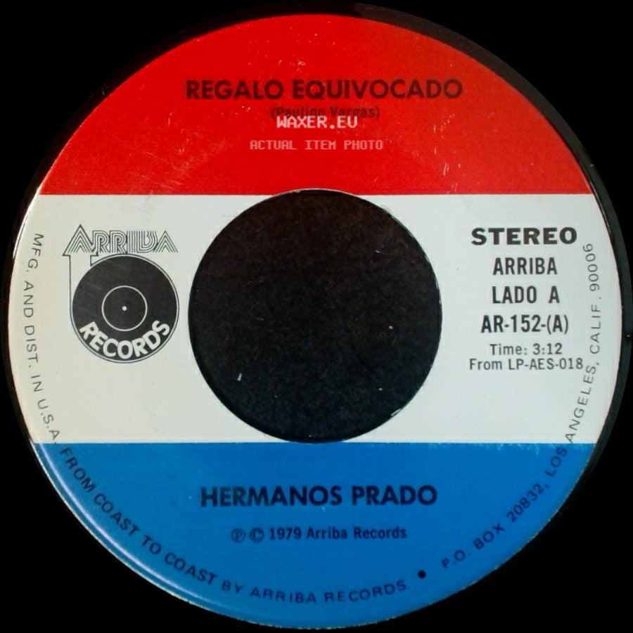 Hermanos Prado - Regalo Equivocado / China De Los Ojos Negros side A