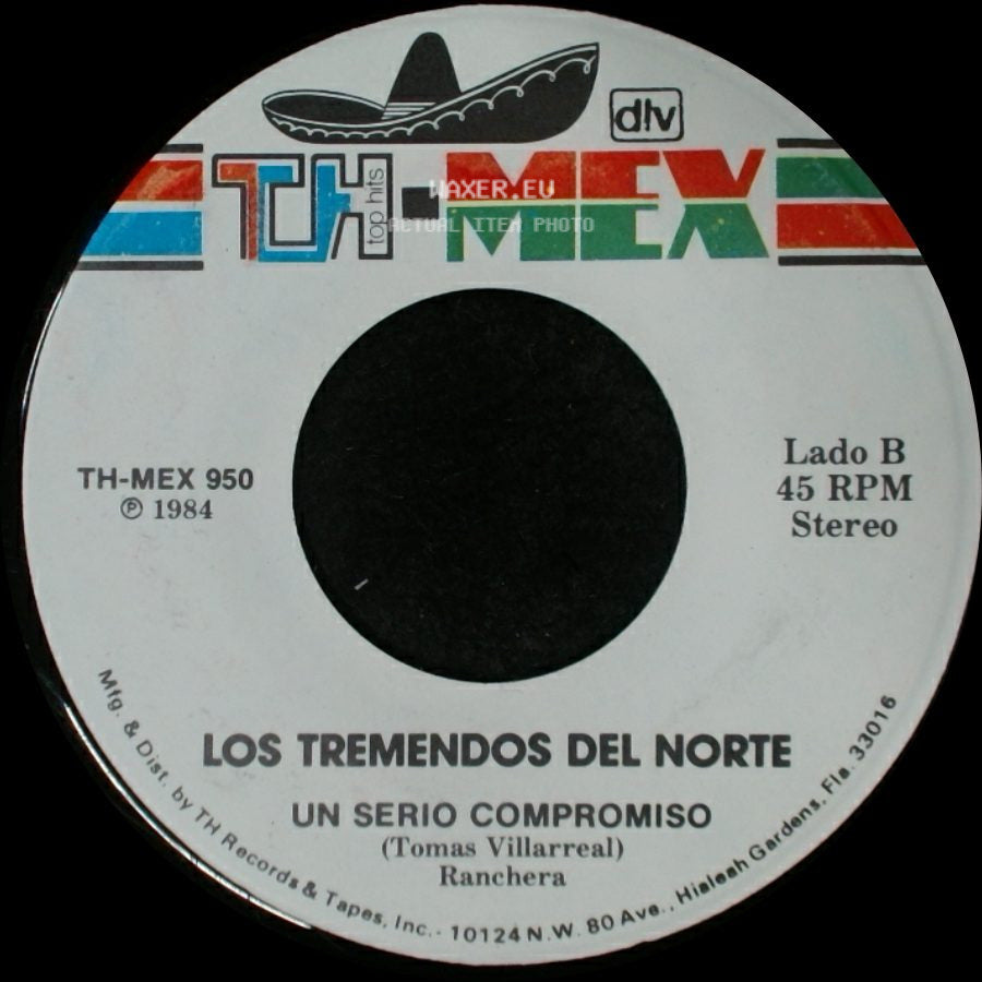 Los Tremendos Del Norte - El Pajarito / Un Serio Compromiso side B