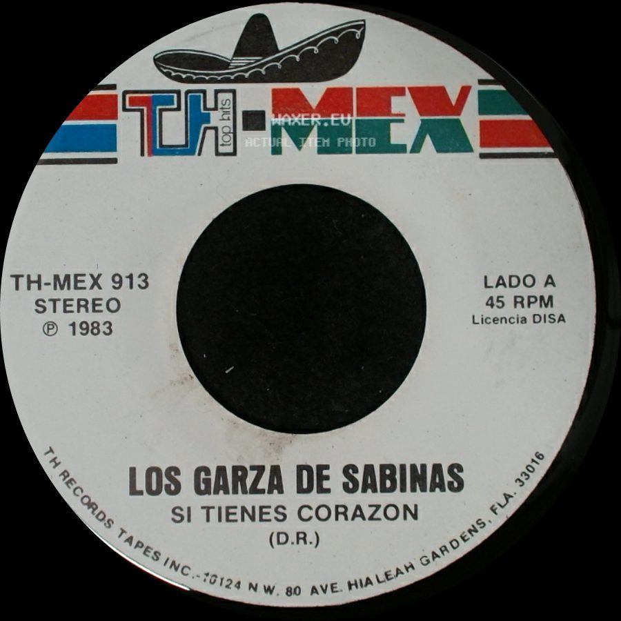 Los Garza De Sabinas - Si Tienes Corazon / Arroyito side A