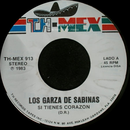 Los Garza De Sabinas - Si Tienes Corazon / Arroyito side A