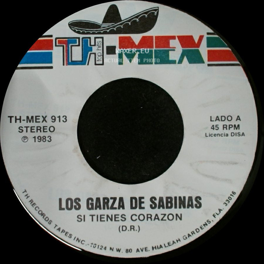 Los Garza De Sabinas - Si Tienes Corazon / Arroyito side A