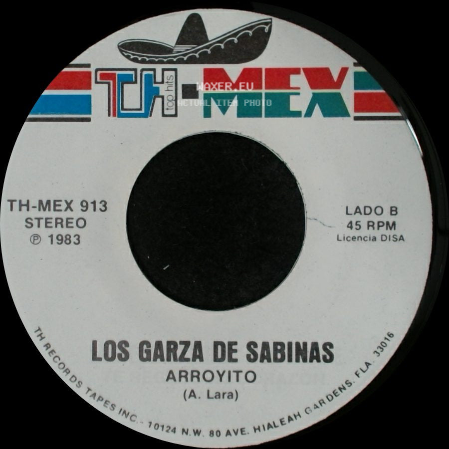 Los Garza De Sabinas - Si Tienes Corazon / Arroyito side B