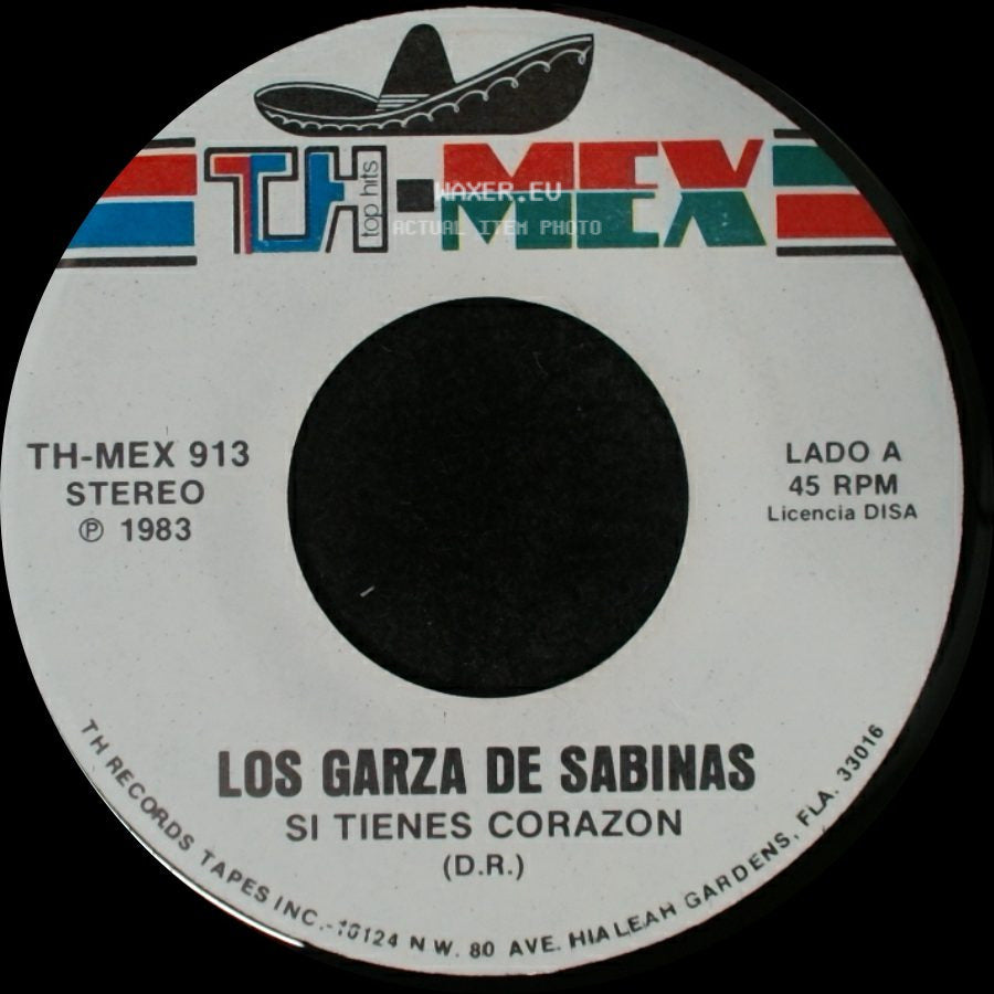 Los Garza De Sabinas - Si Tienes Corazon / Arroyito side A