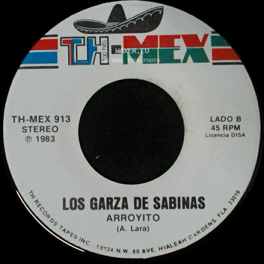 Los Garza De Sabinas - Si Tienes Corazon / Arroyito side B