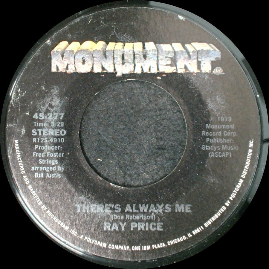 Ray Price - There's Always Me / If It's All The Same To You (I'll Be Leaving In The Morning) side A