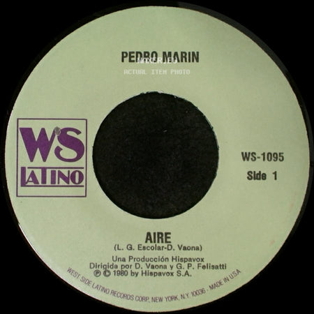 Pedro Marin - Aire / Sha La La La Animate side A