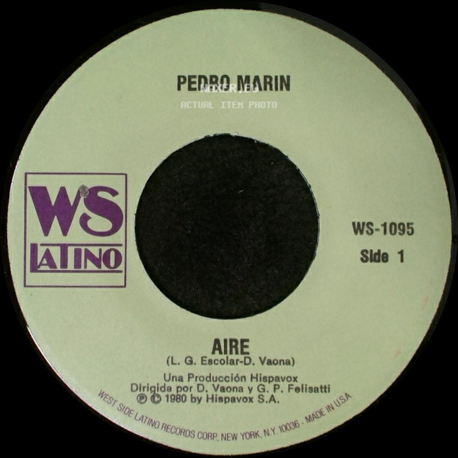 Pedro Marin - Aire / Sha La La La Animate side A