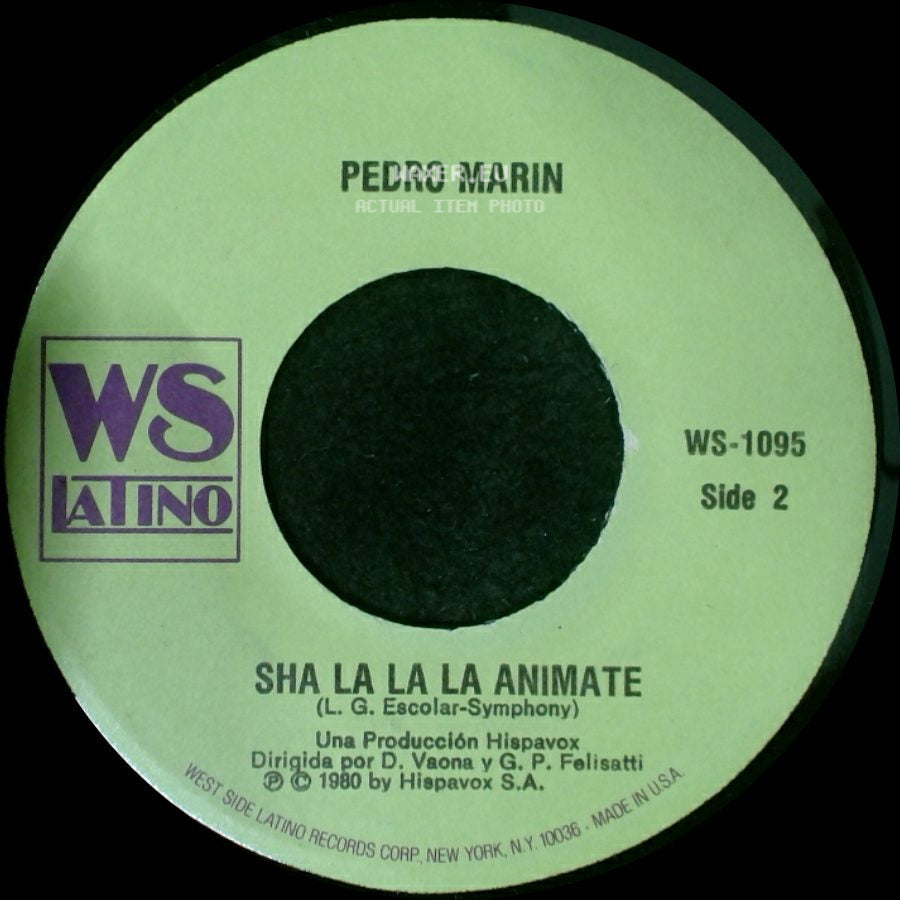 Pedro Marin - Aire / Sha La La La Animate side B