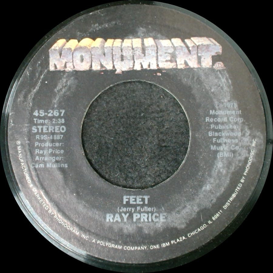 Ray Price - Feet / Let's Make A Nice Memory (Today) side A