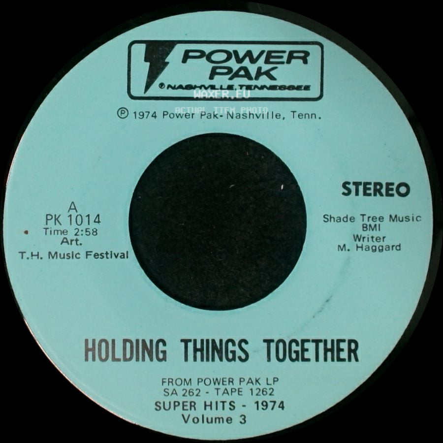 T.H. Music Festival - I Overlooked An Orchid / Holding Things Together side B