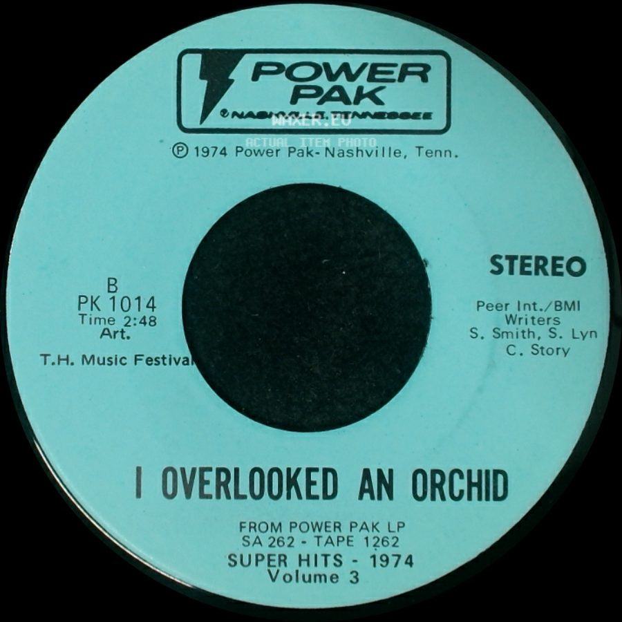 Unknown Artist - Holding Things Together / I Overlooked An Orchid side B