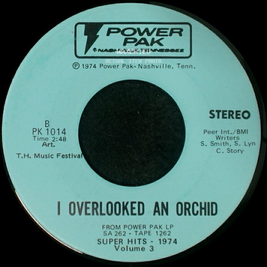 T.H. Music Festival - Holding Things Together / I Overlooked An Orchid side B