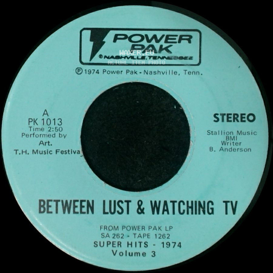 T.H. Music Festival - Between Lust & Watching Tv / Please Don't Tell Me How The Story Ends side A