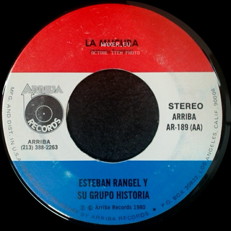 Esteban Rangel Y Su Grupo Historia - Seguire Con Mi Sueño / La Mucura side B