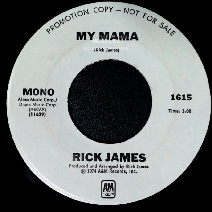 Rick James - My Mama / My Mama side B
