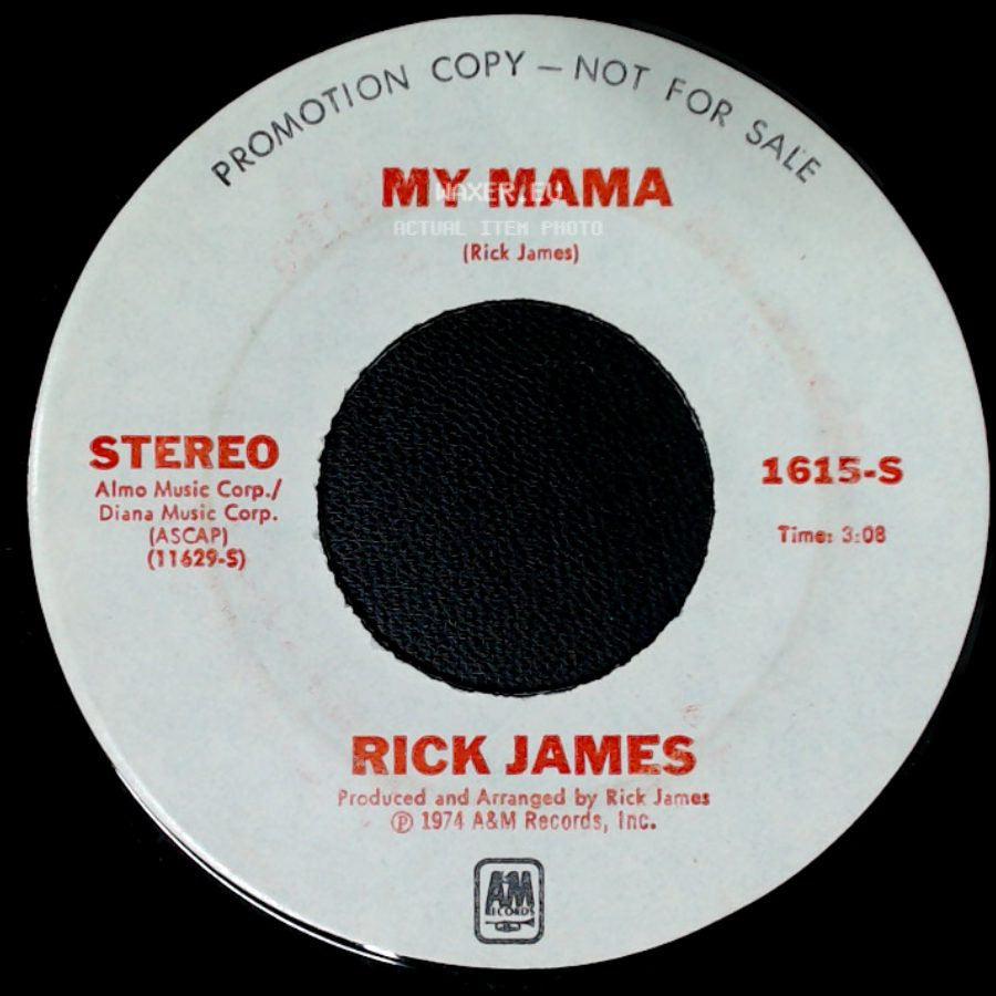 Rick James - My Mama / My Mama side A