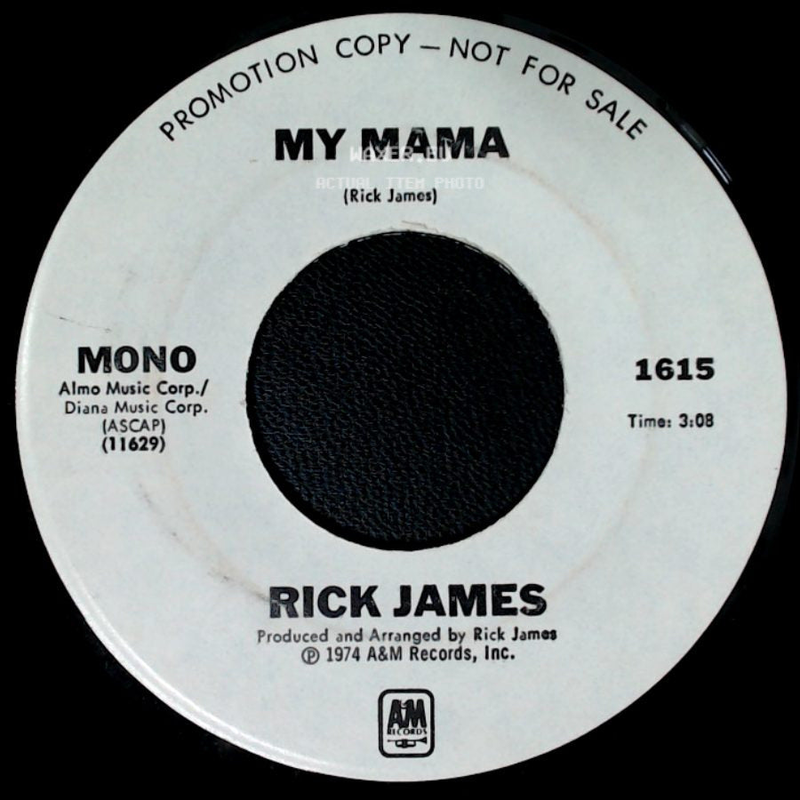 Rick James - My Mama / My Mama side B