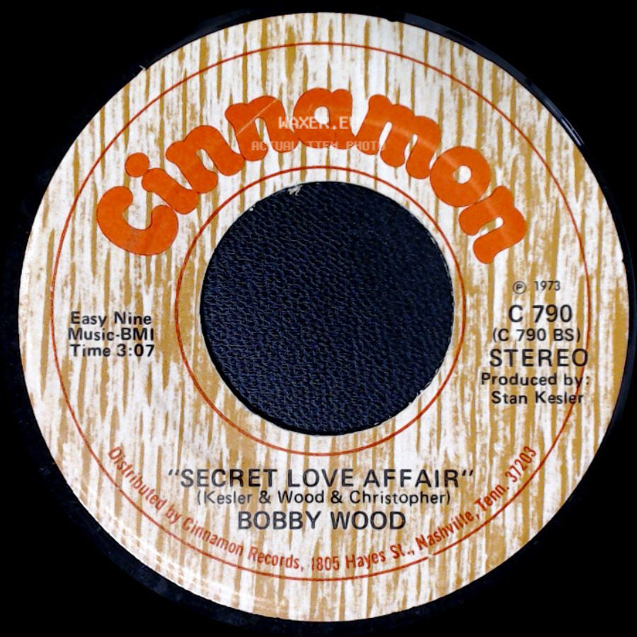 Bobby Wood - Secret Love Affair / If I'm A Fool For Loving You side A
