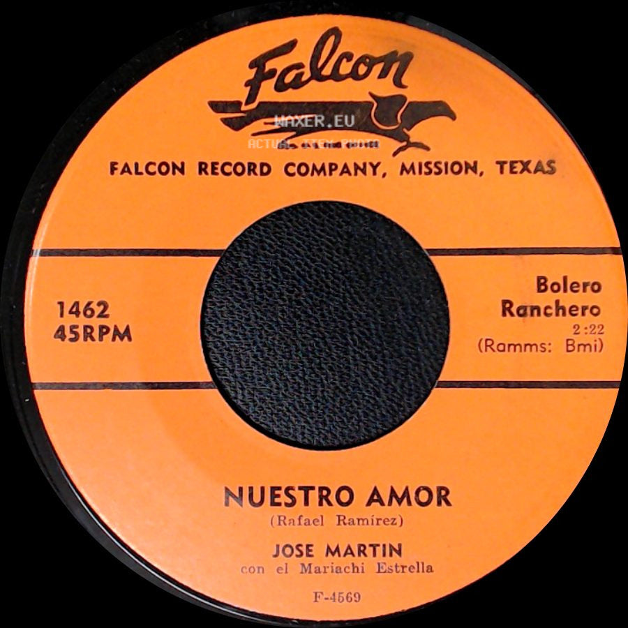 Jose Martin Con El Mariachi Estrella / Jose Martin - Que Me Quiten Todo / Nuestro Amor side B