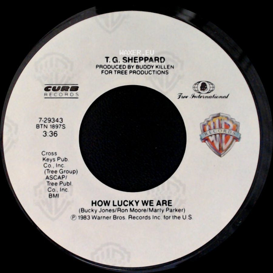 T. G. Sheppard With Clint Eastwood / T. G. Sheppard - Make My Day / How Lucky We Are side B
