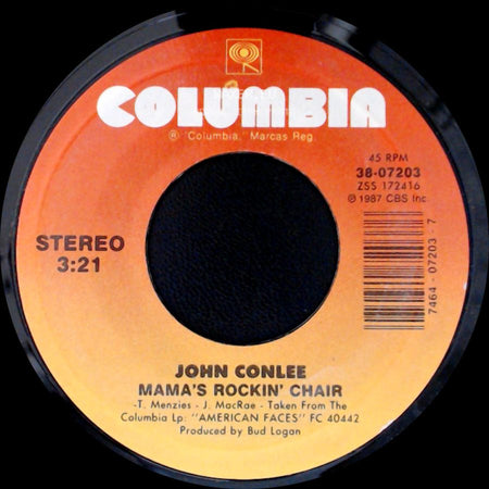 John Conlee - Mama's Rockin' Chair / Faded Brown Eyes side A