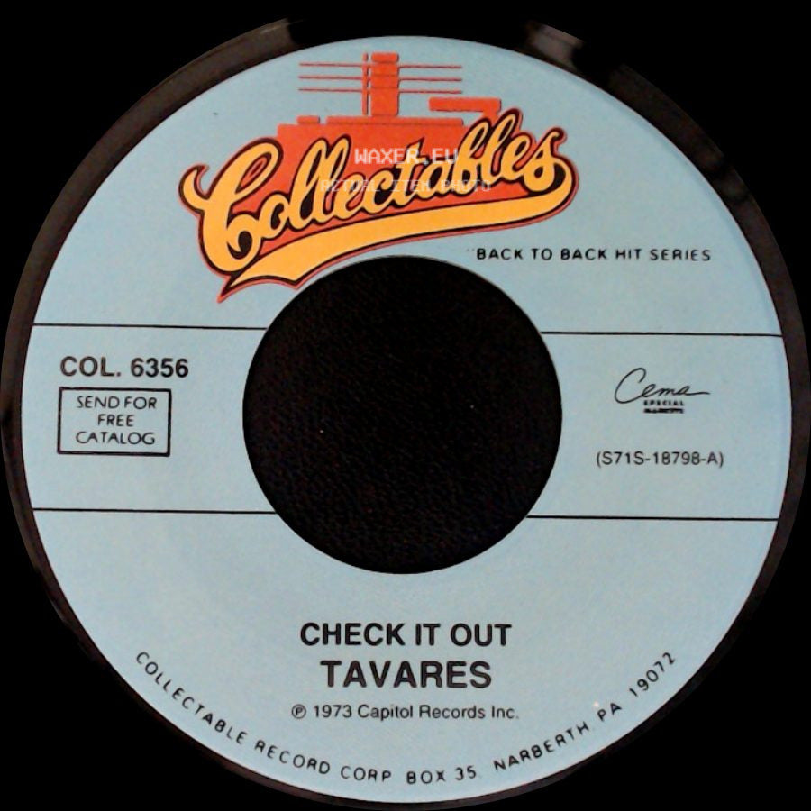 Tavares - Check It Out / She's Gone side A