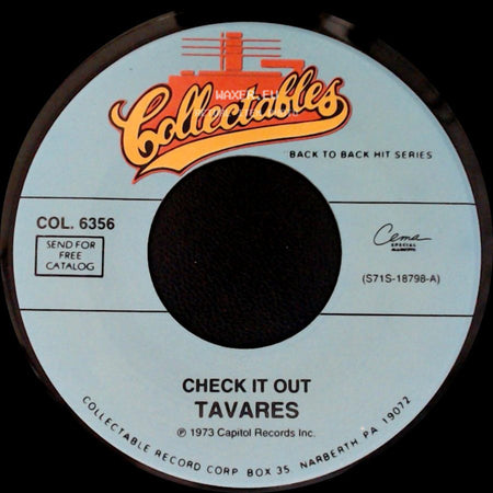 Tavares - Check It Out / She's Gone side A