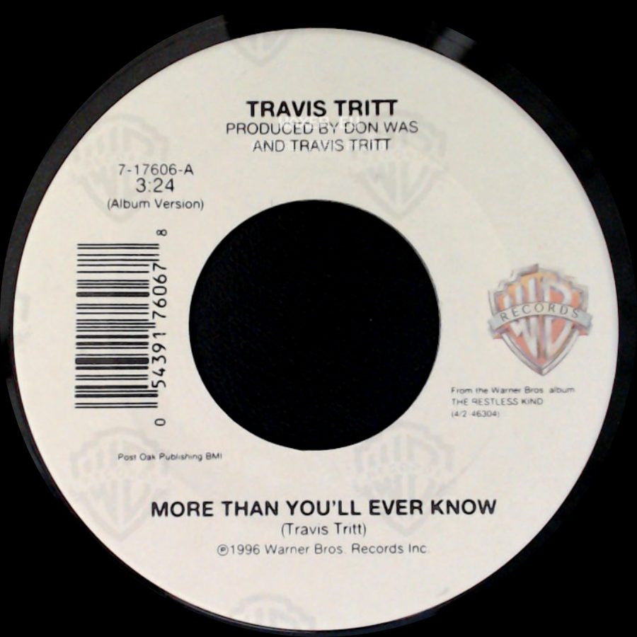 Travis Tritt - More Than You'll Ever Know / Still In Love With You side A