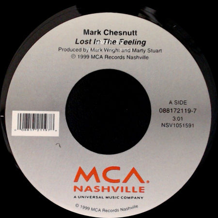 Mark Chesnutt - Lost In The Feeling / Tonight I'll Let My Memory Take Me Home side A