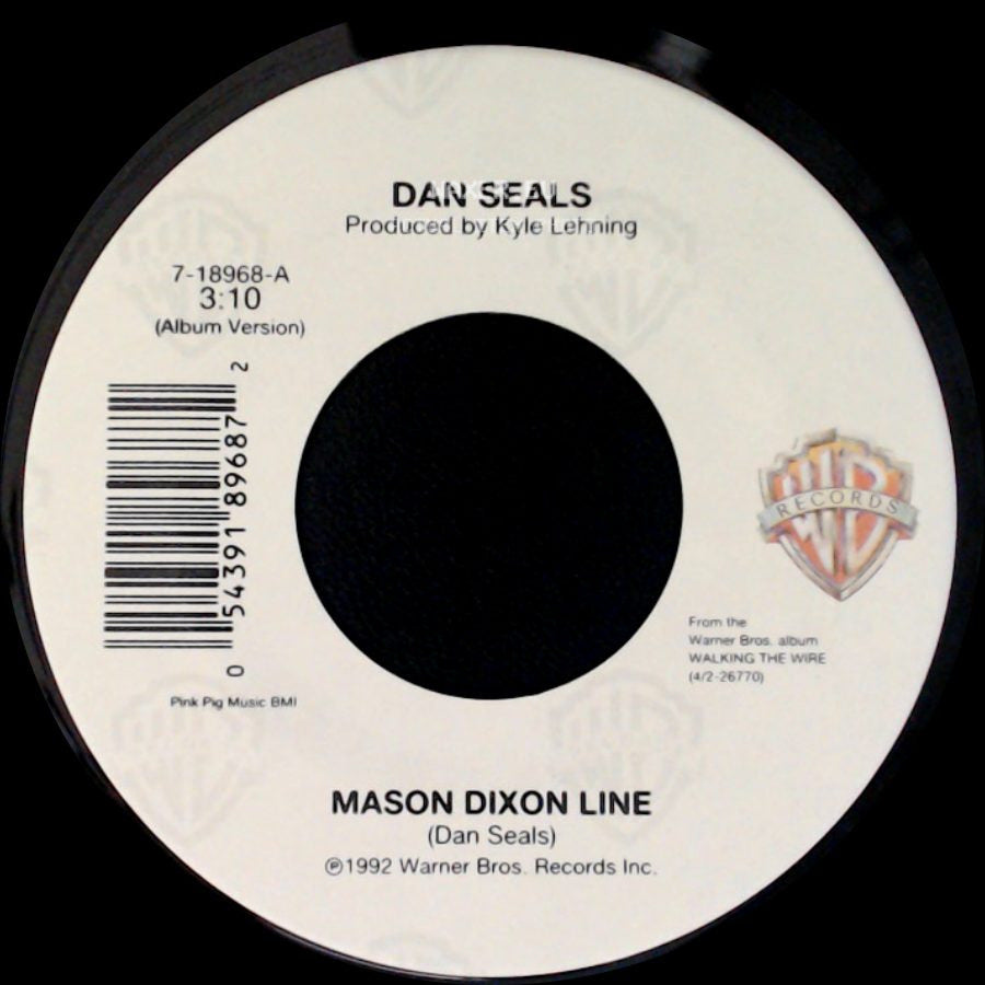 Dan Seals - Mason Dixon Line / Be My Angel side A
