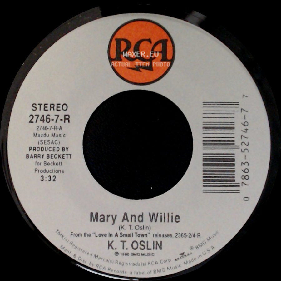 K. T. Oslin - Love Is Strange / Mary And Willie side B
