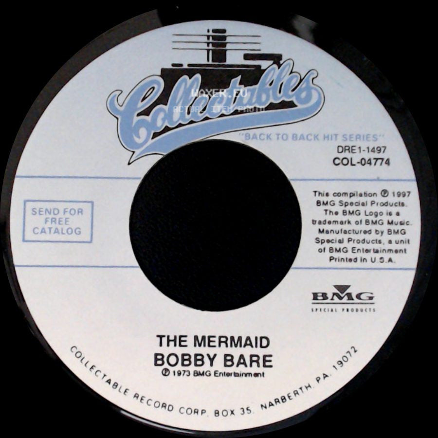 Bobby Bare - Marie Laveau / The Mermaid side B
