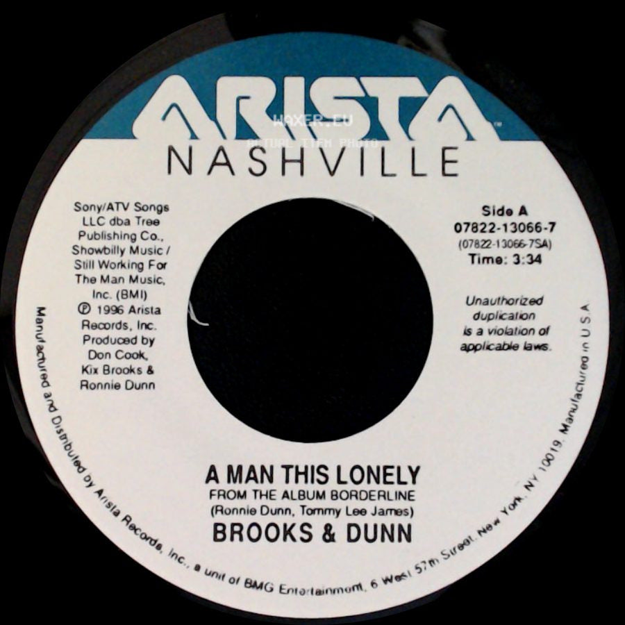 Brooks & Dunn - A Man This Lonely / One Heartache At A Time side A