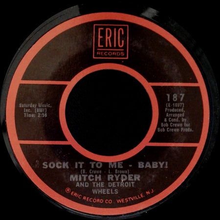 Norma Tanega / Mitch Ryder And The Detroit Wheels - Walkin' My Cat Named Dog / Sock It To Me - Baby! side B