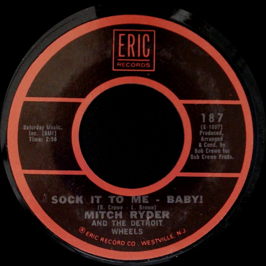 Norma Tanega / Mitch Ryder And The Detroit Wheels - Walkin' My Cat Named Dog / Sock It To Me - Baby! side B