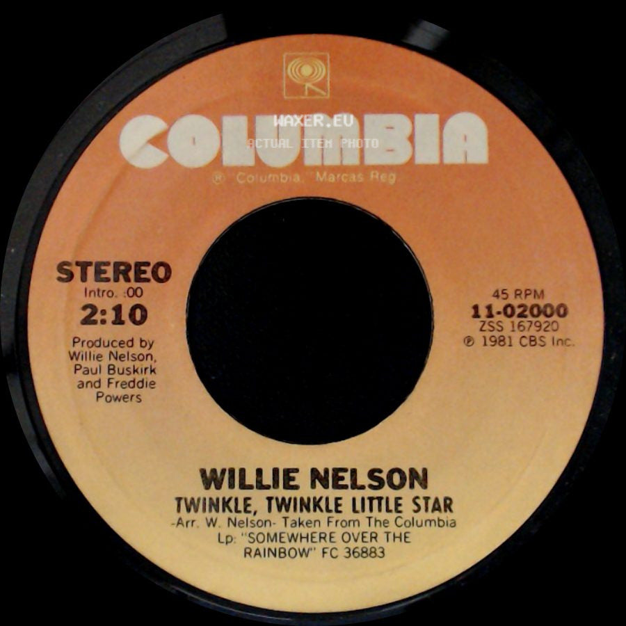Willie Nelson - Twinkle, Twinkle Little Star / Mona Lisa side A