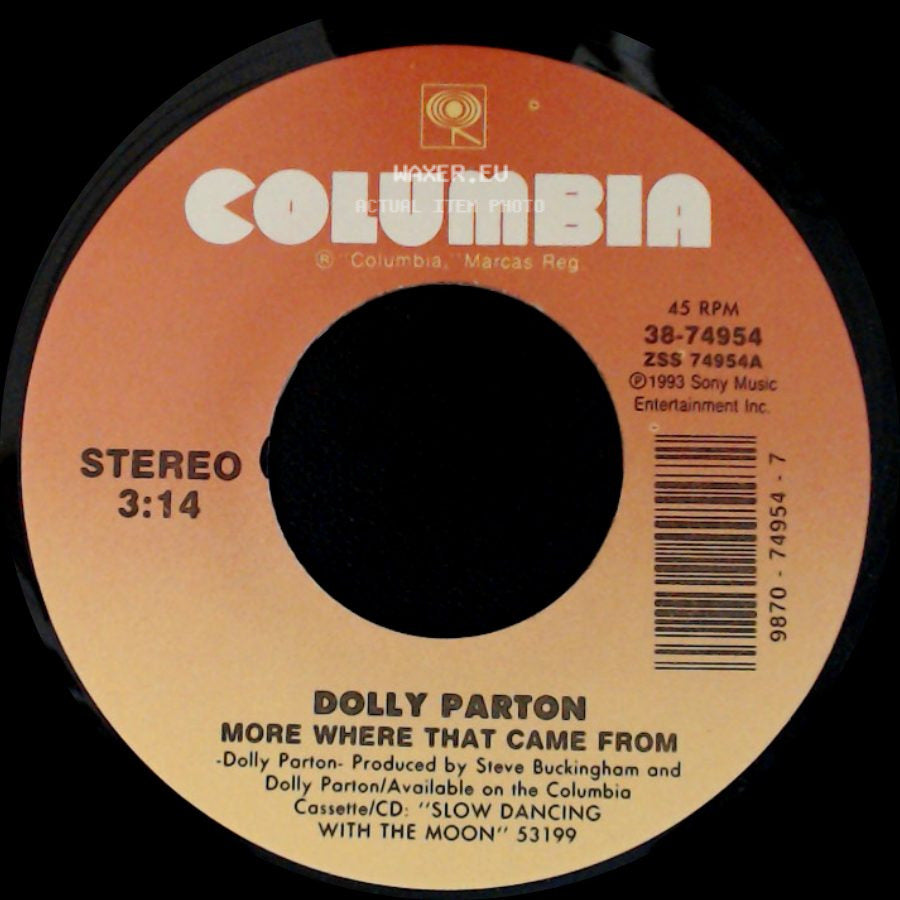 Dolly Parton - More Where That Came From / I'll Make Your Bed side A