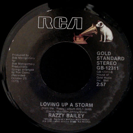 Razzy Bailey - Loving Up A Storm / Friends side A