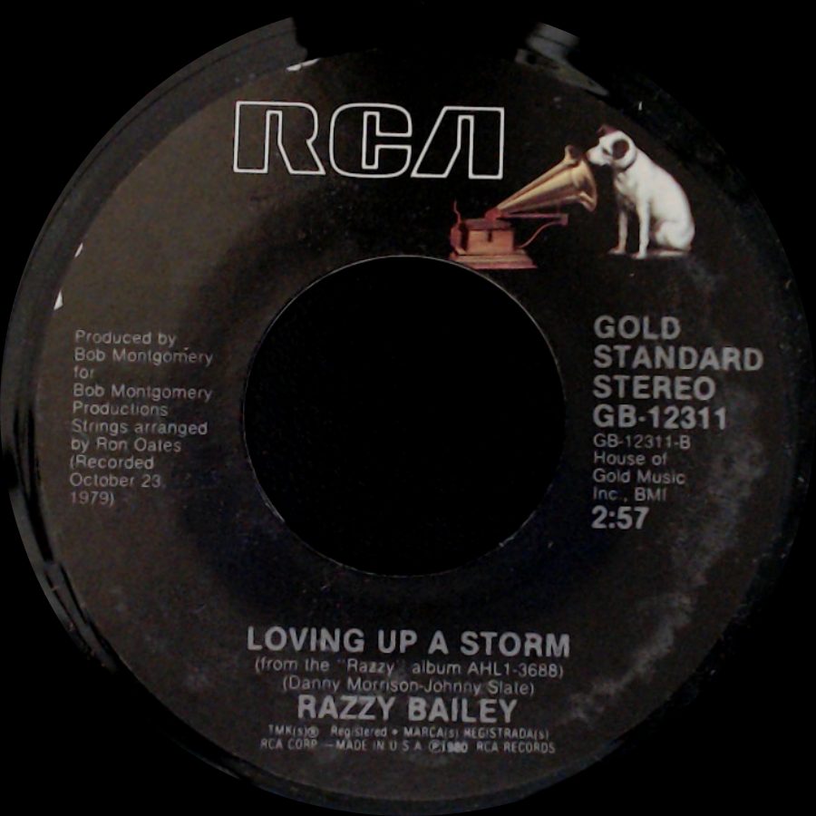 Razzy Bailey - Loving Up A Storm / Friends side A
