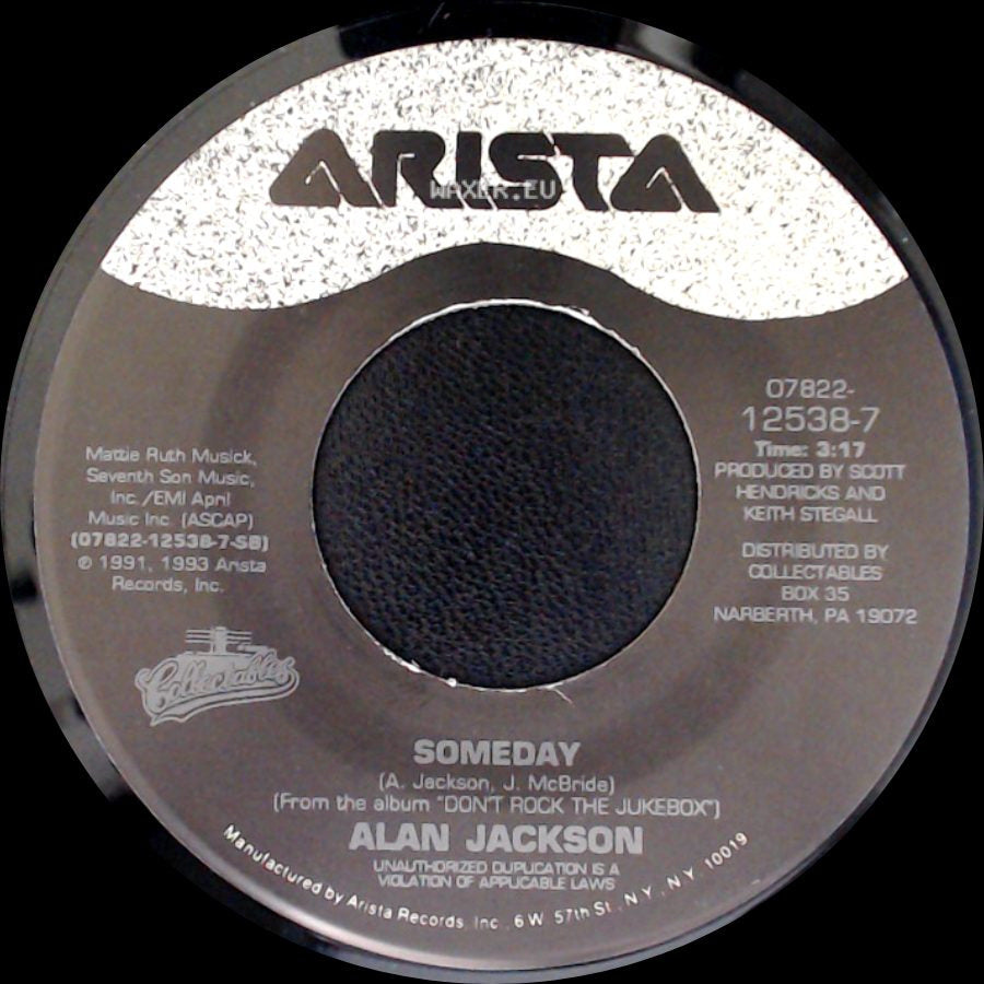 Alan Jackson - Love's Got A Hold On You / Someday side B
