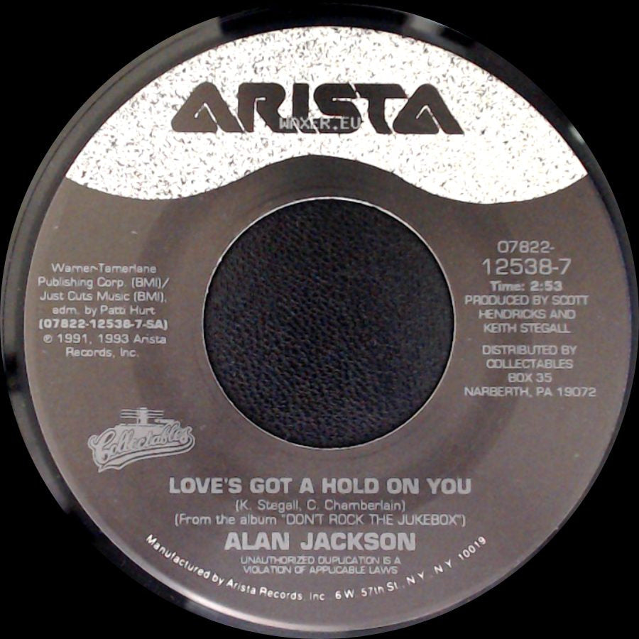 Alan Jackson - Someday / Love's Got A Hold On You side B